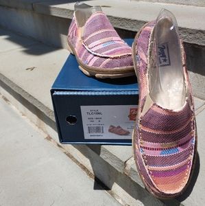Tony Lama Moccasins Women Sz 10B